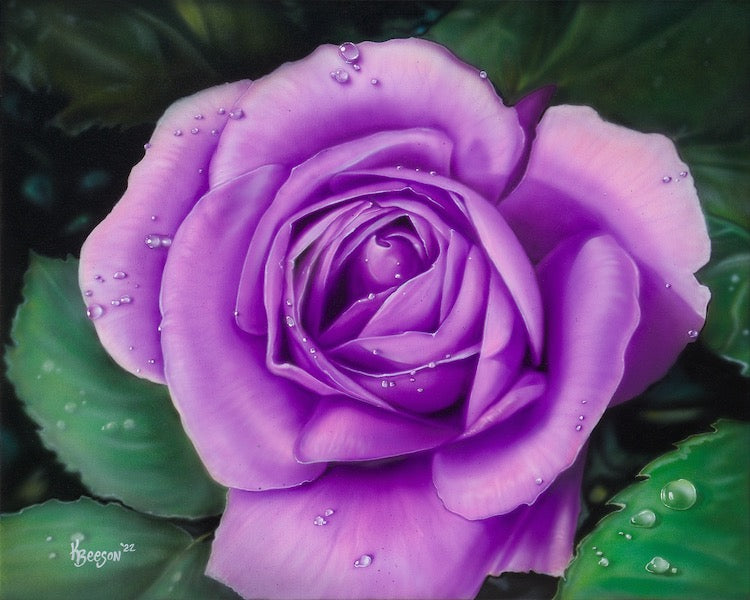 Spring Royalty (Purple Rose)